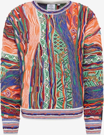 Pull-over ' Di Palo ' Carlo Colucci en mélange de couleurs : devant