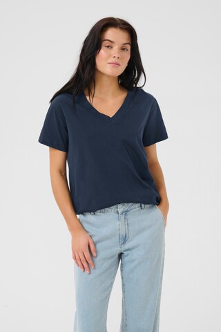 My Essential Wardrobe - Camisa 'HanneMW' em azul: frente