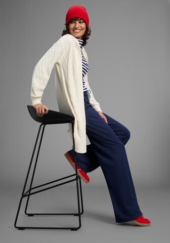 LAURA SCOTT Strickjacke in Weiß