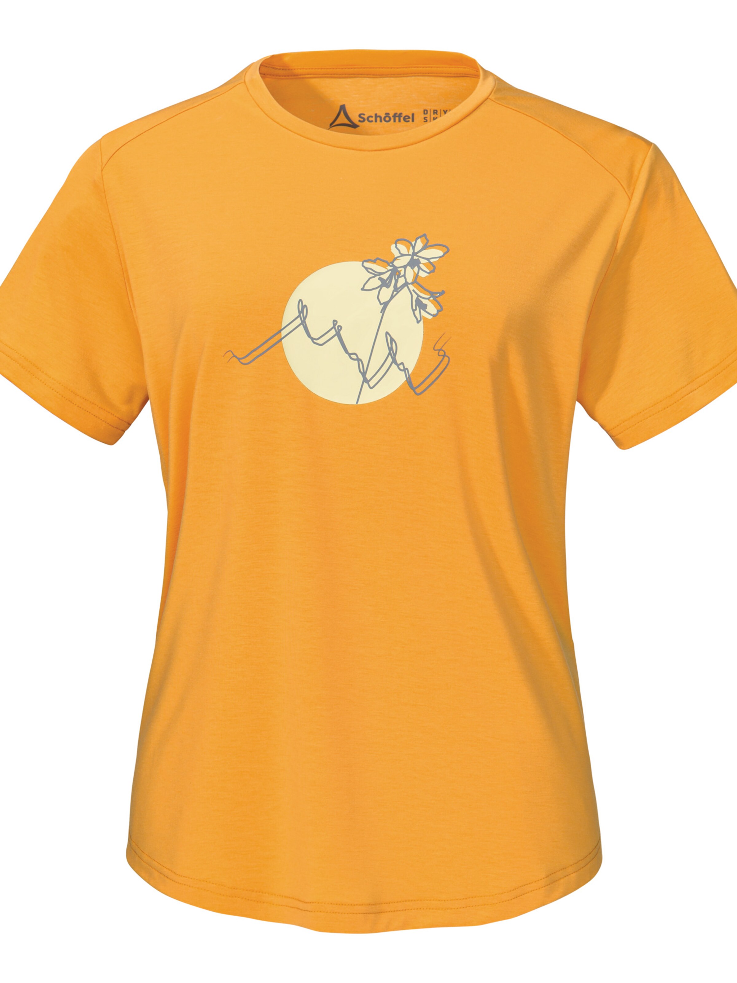 Schöffel Functioneel shirt 'Haberspitz' in Oranje: voorkant