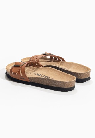 Bayton - Zapatillas de casa 'Anita' en marrón