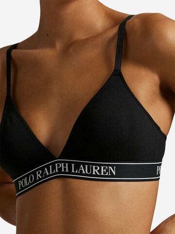 Triangle Soutien-gorge ' Polo Essentials ' Polo Ralph Lauren en noir