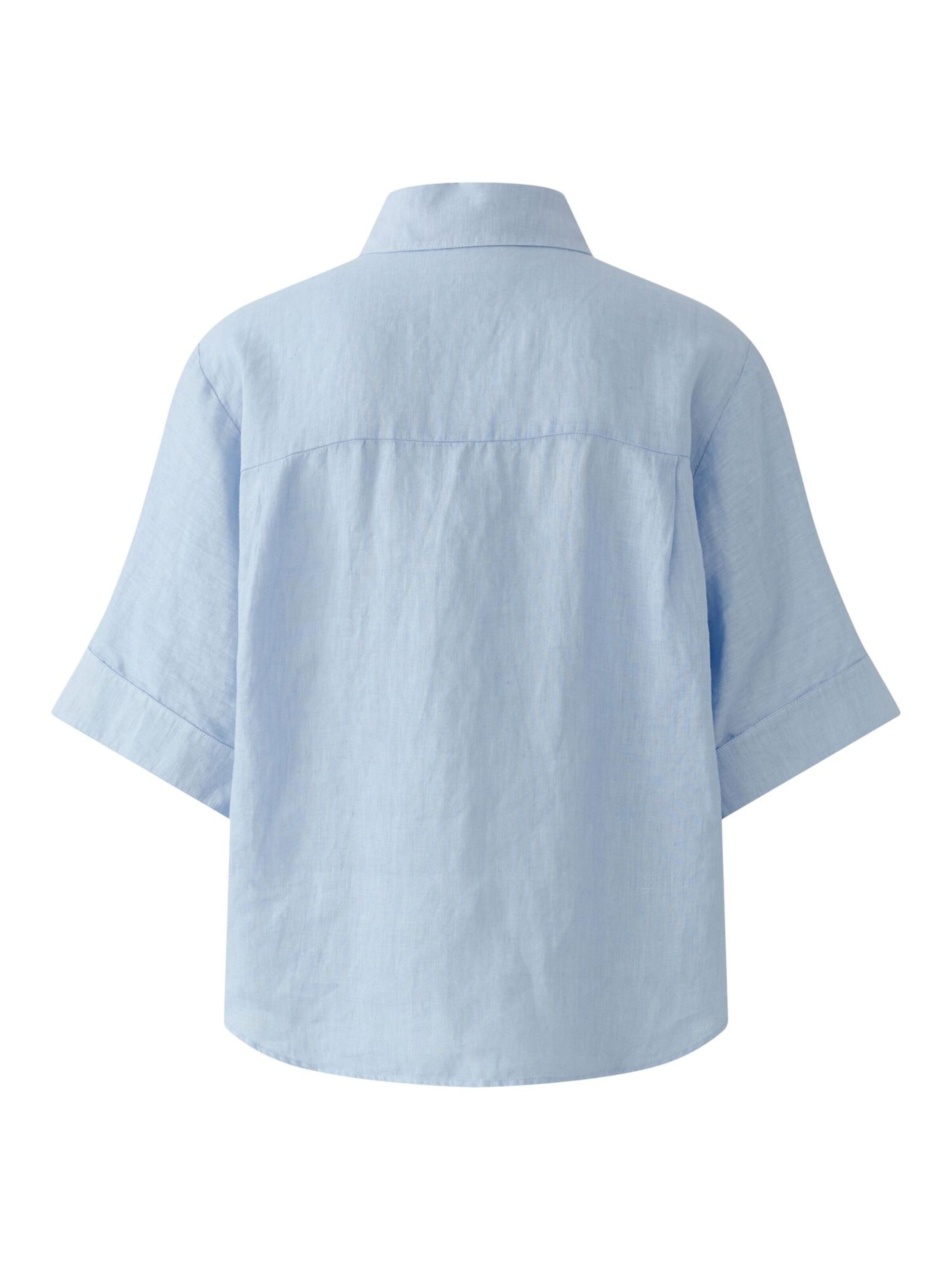 OUI Bluse in Blau