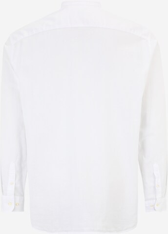 Jack & Jones Plus Regular fit Button Up Shirt in White