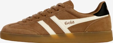 Gola Buty sportowe sznurowane w kolorze brązowy: przód