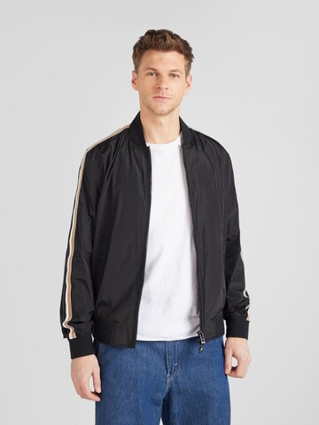 BOSS Between-Season Jacket 'Coltrane' in Black: front