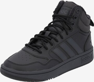 ADIDAS SPORTSWEAR Sneakers hoog 'Hoops 3' in Zwart: voorkant