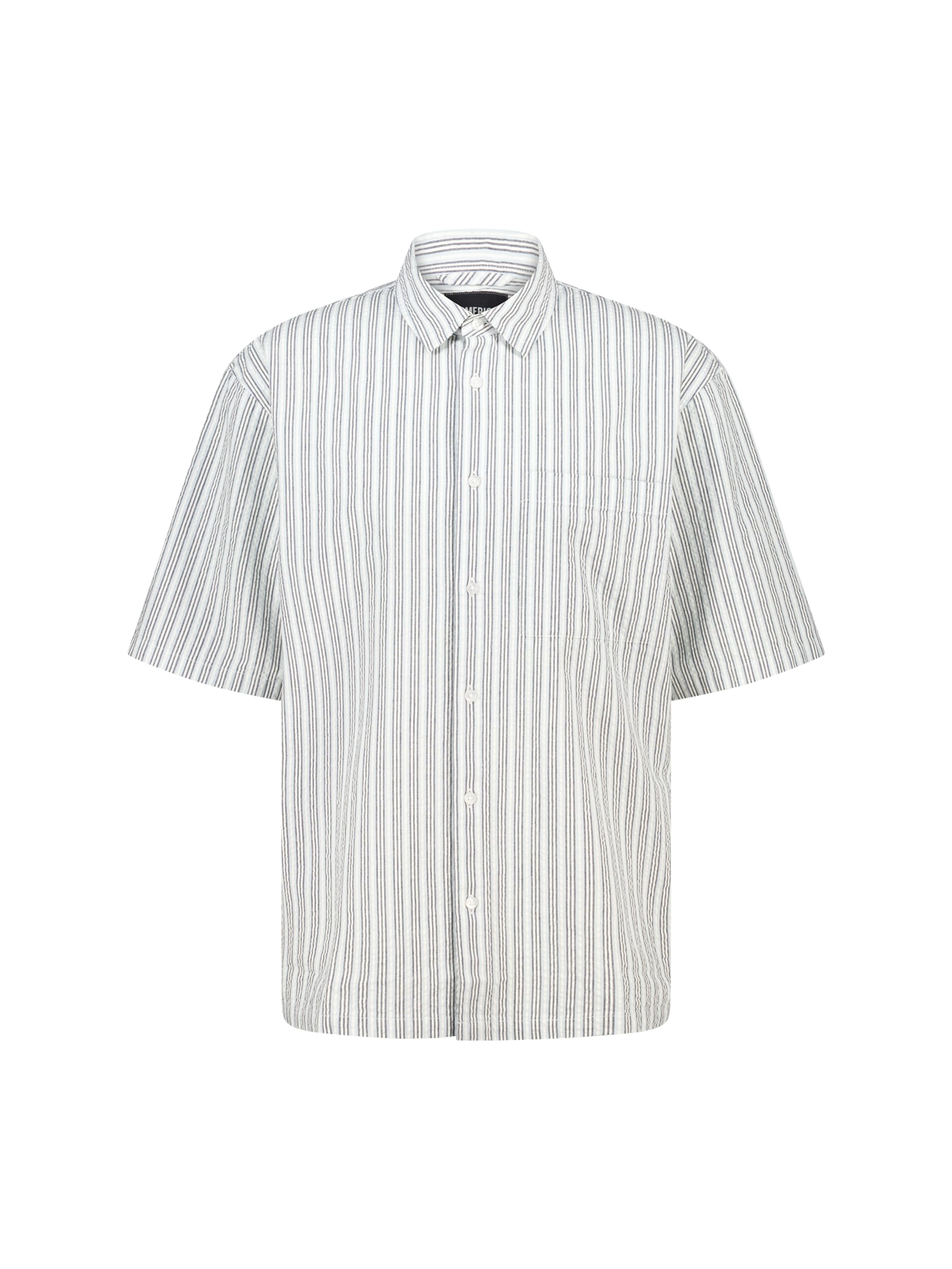 Fit confort Chemise America Today en gris : devant