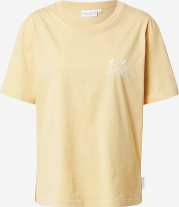 Hafendieb Shirt 'High 5' in Yellow: front