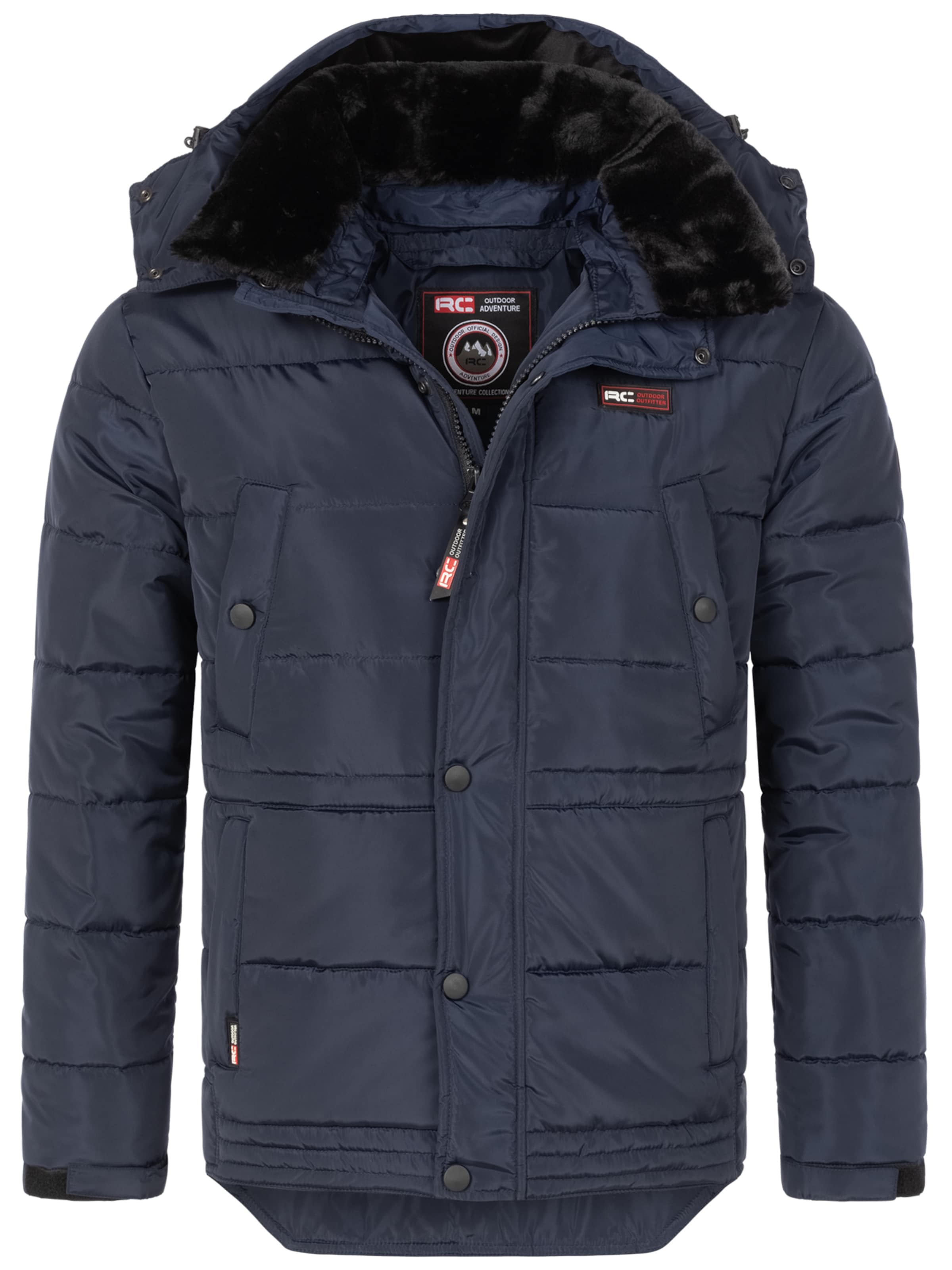 Rock Creek Winterjacke in Blau: Vorderseite