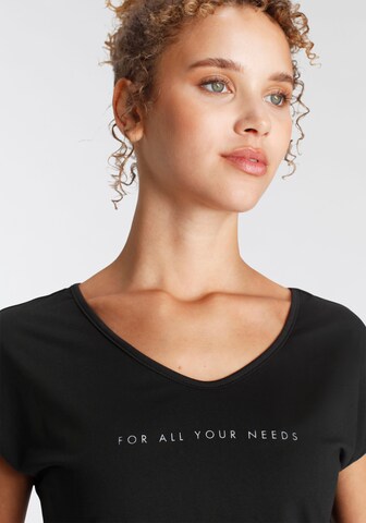 FAYN SPORTS Funktionsshirt in Schwarz