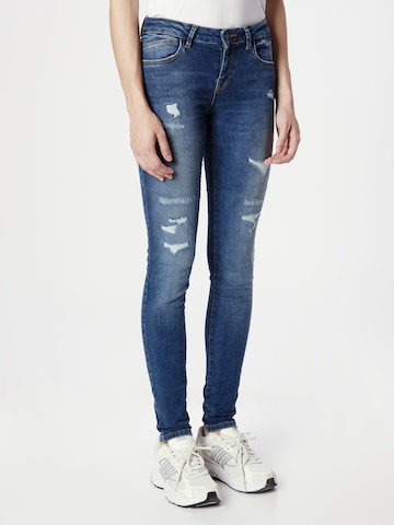 LTB Skinny Jeans in Blue: front