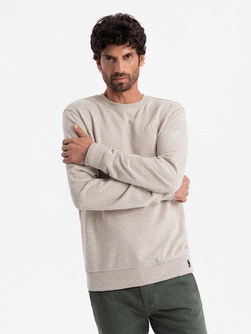 Ombre Sweatshirt in Beige
