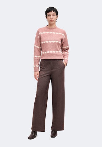ABOUT YOU Sweater 'Marcella' in Pink: front