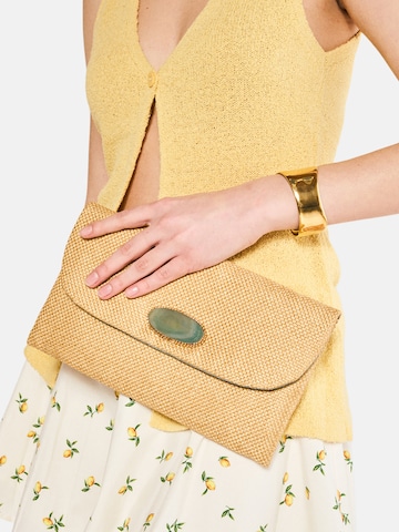 NALì Clutch 'MANIK' in Beige