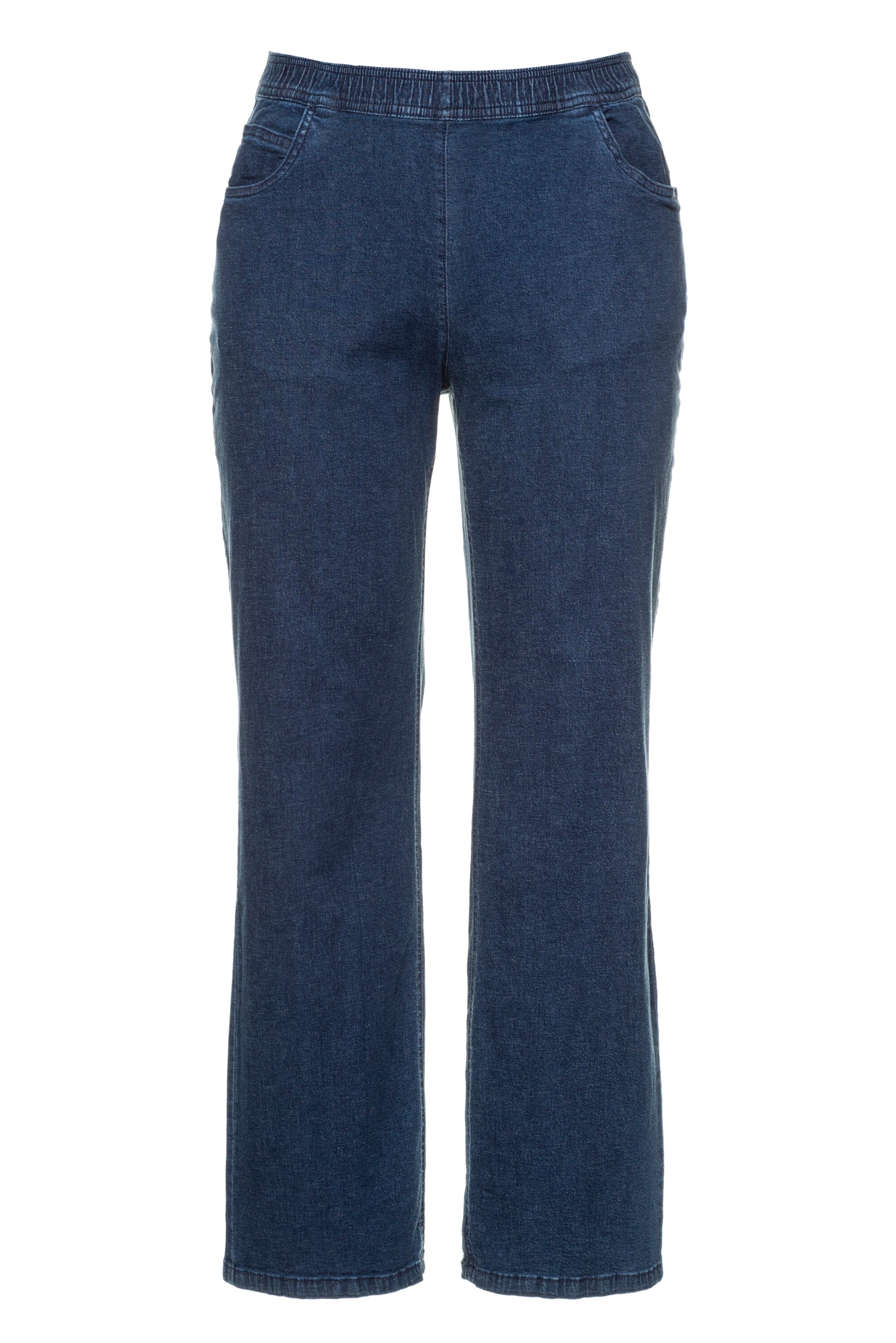 Ulla Popken Regular Jeans 'Mary' in Blue: front
