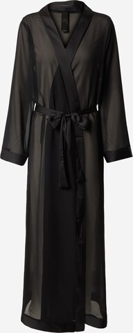 Robe de chambre 'Marcella' Bluebella en noir : devant