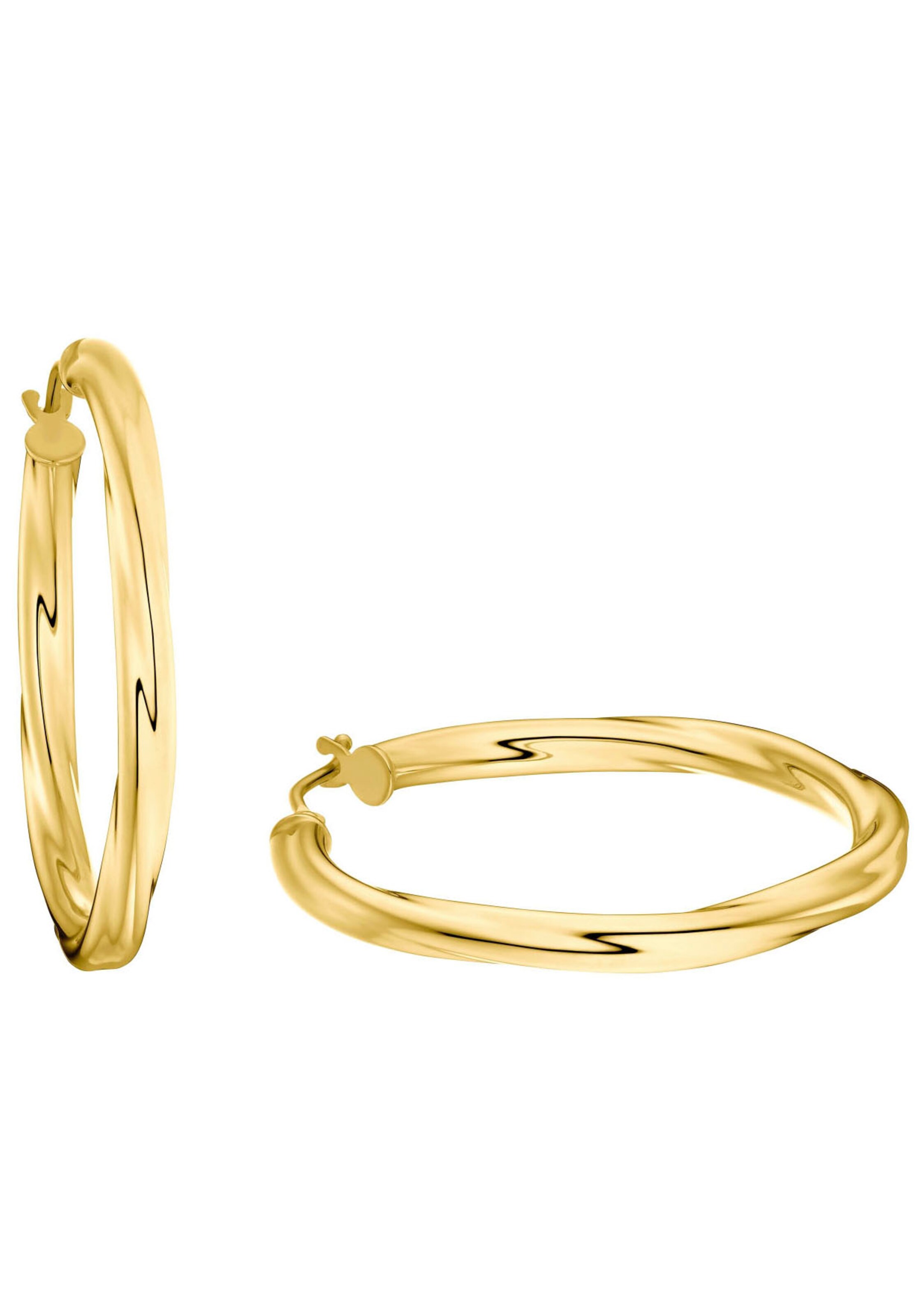 AMOR Earrings in Gold: front