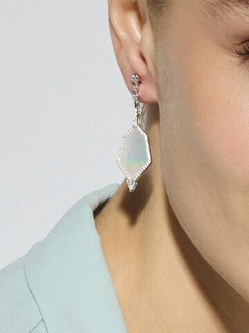 Luxenter Ohrringe 'FAIOS'‌ in Weiß