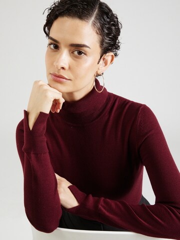 BOSS - Pullover 'Fasecta' em vermelho