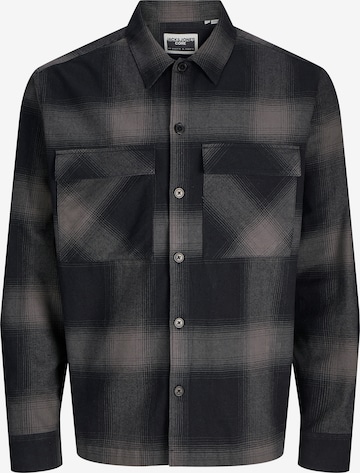 JACK & JONES Средняя посадка Демисезонная куртка 'JCOCHARLIE' в Серый: спереди