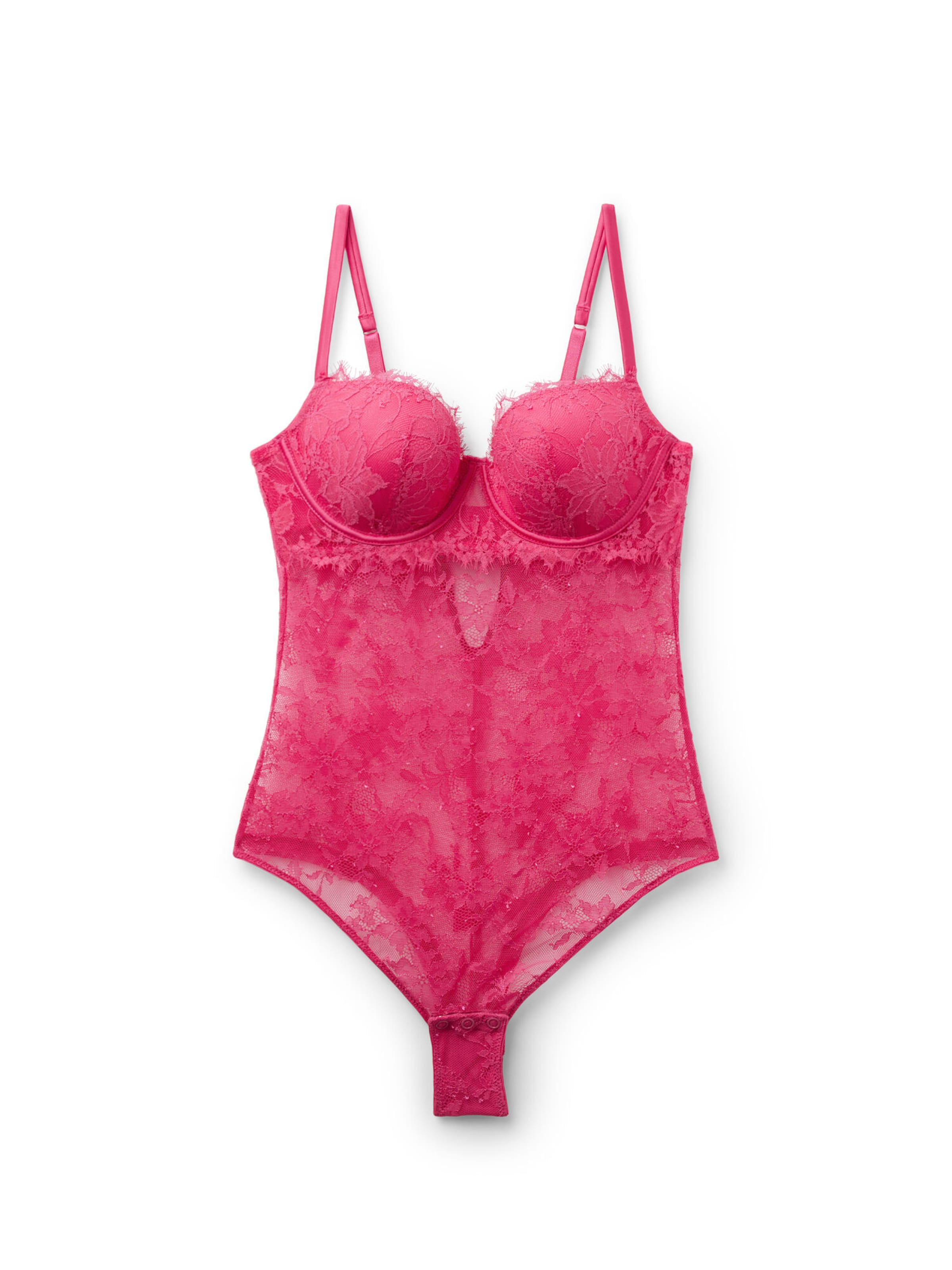 INTIMISSIMI Bodysuit 'Sofia Bright Florals' in Pink: front