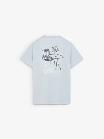 Scalpers Tričko ' ' - Modrá