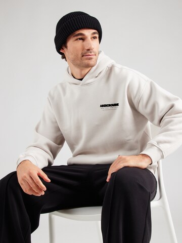 Sweat-shirt Abercrombie & Fitch en gris