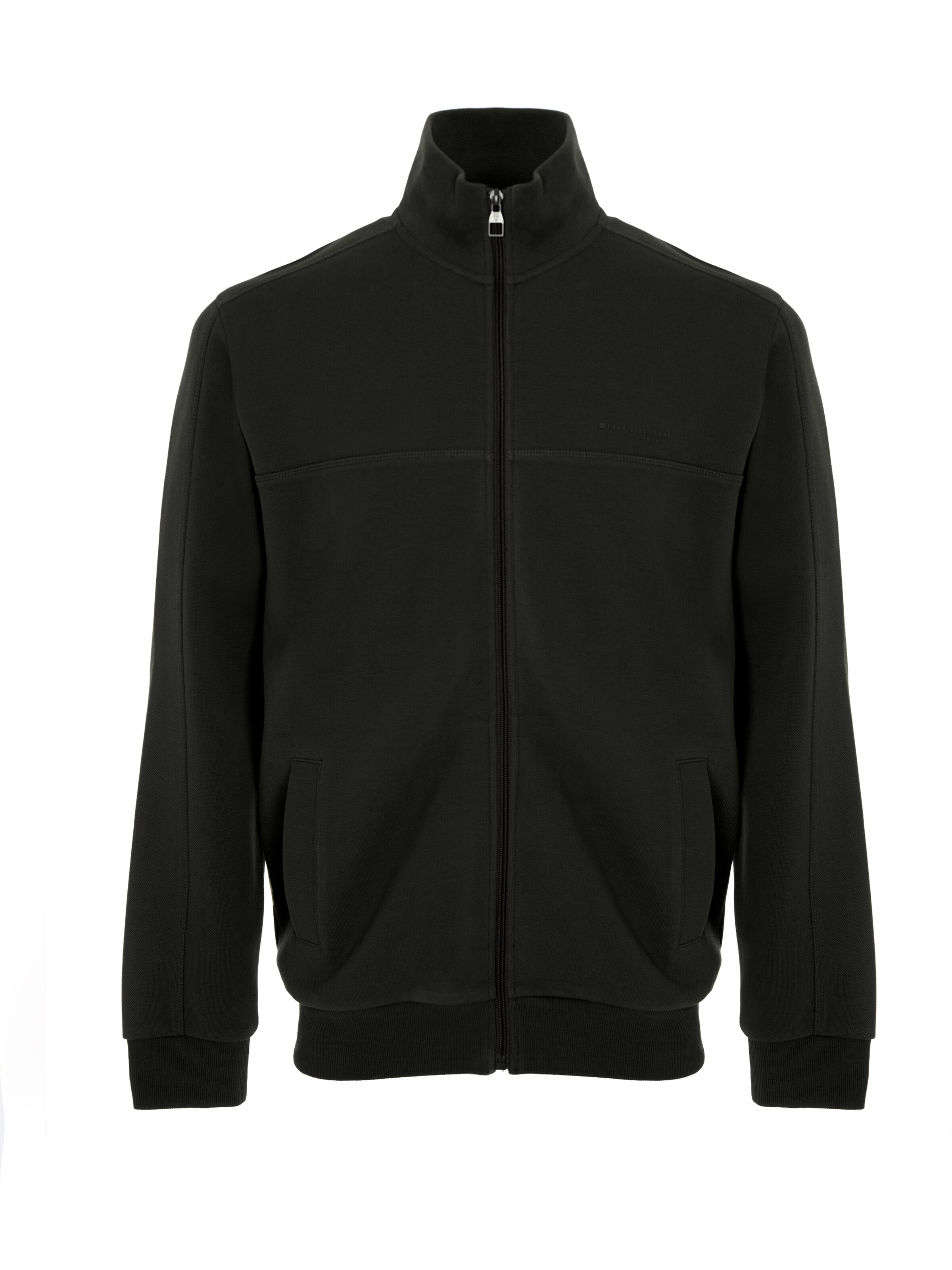 BIG STAR Sweatvest in Zwart: voorkant