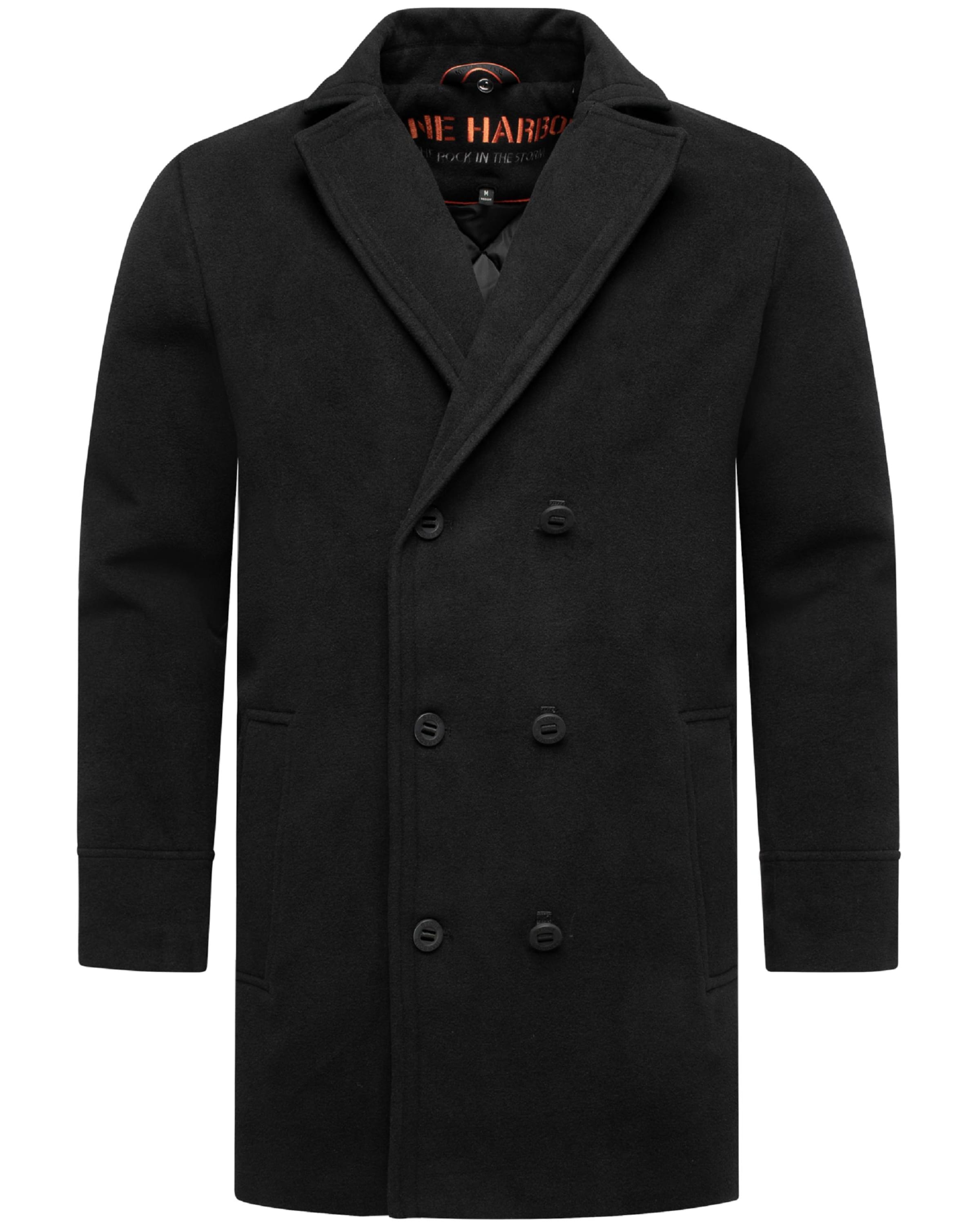 Cappotto invernale 'Darioon XX' di STONE HARBOUR in nero: frontale