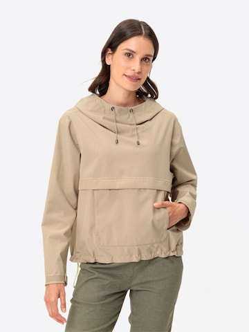 VAUDE Outdoorjacke 'W Mineo' in Beige: predná strana