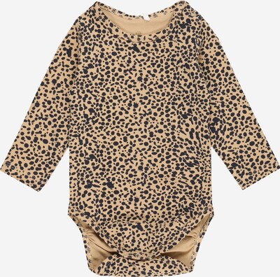 The New Romper/Bodysuit in Light brown / Black, Item view