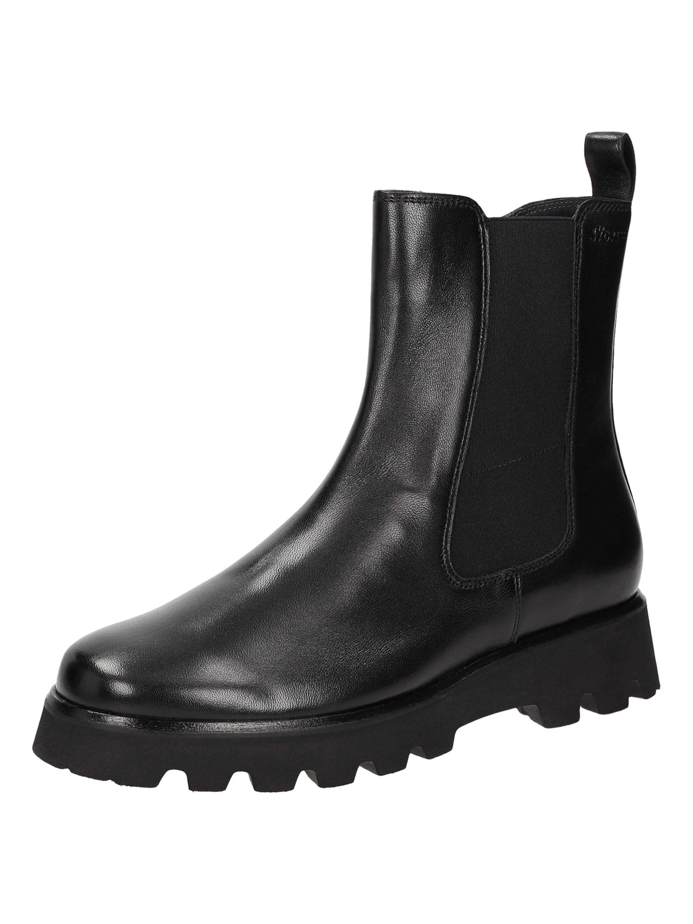 SIOUX Chelsea Boots in Schwarz: Vorderseite