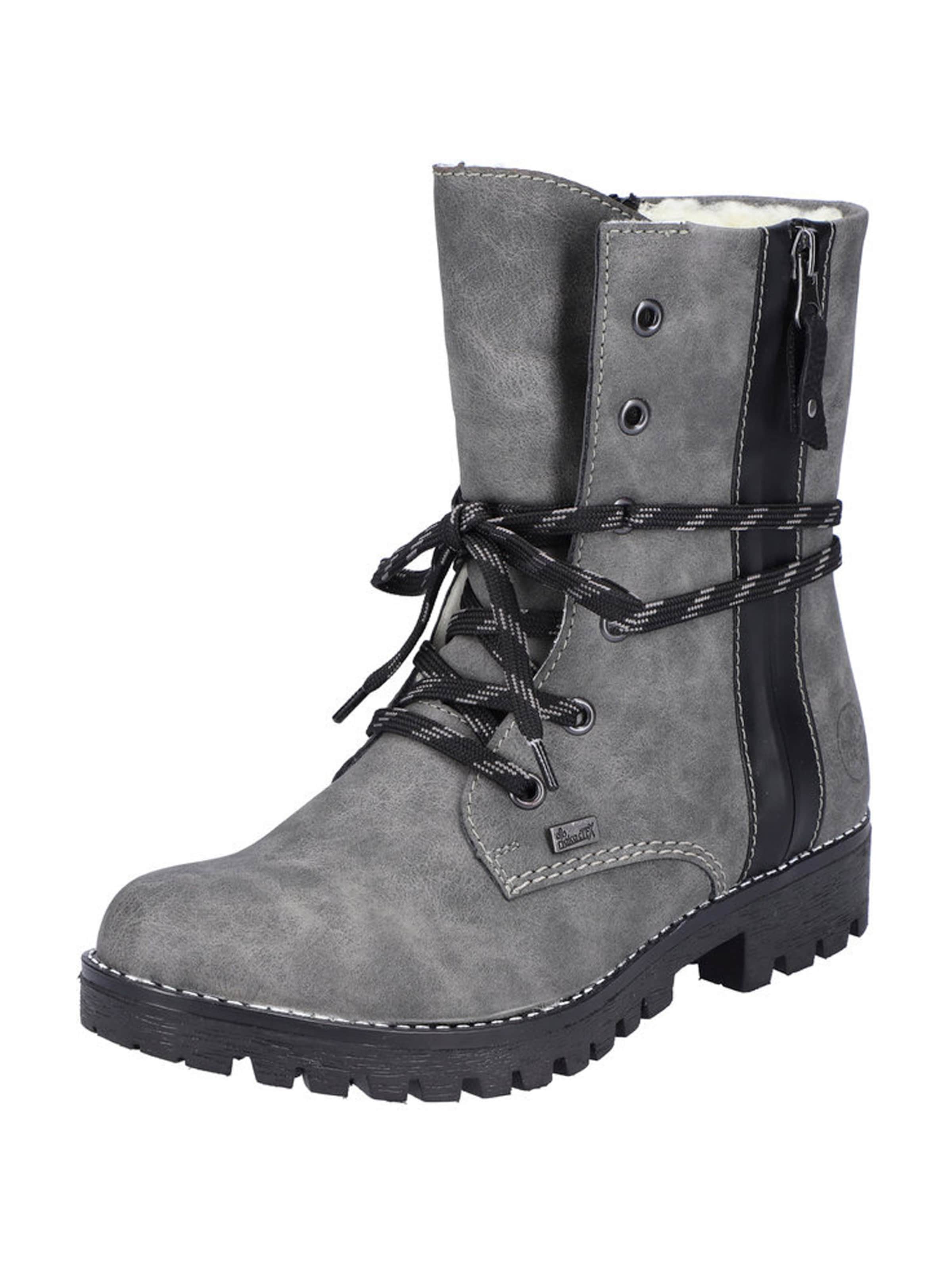 Rieker Stiefelette in Grau: Vorderseite