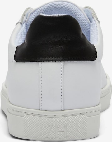 SELECTED HOMME حذاء رياضي بلا رقبة 'EVAN' بلون أبيض