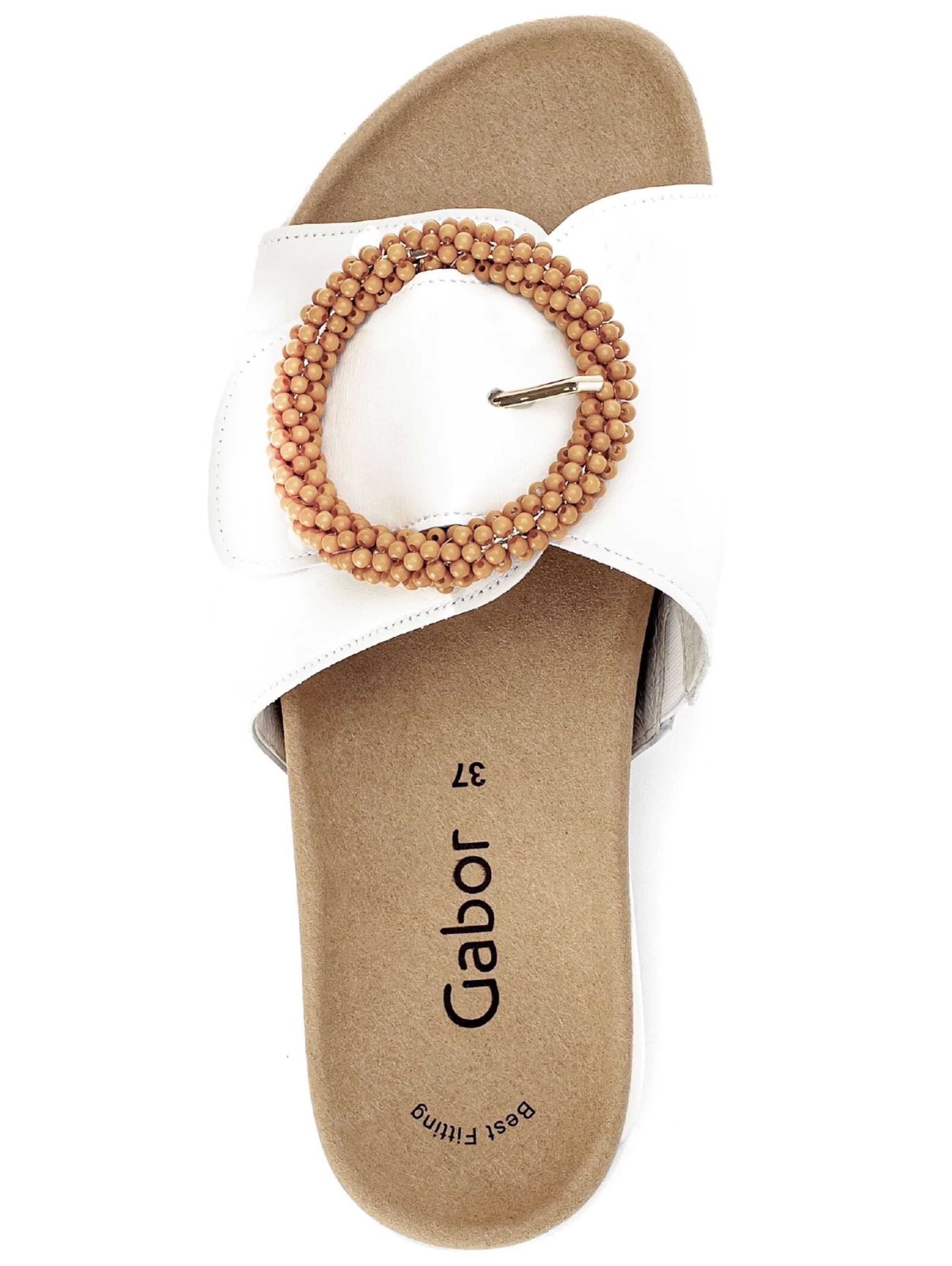 Zoccoletto di GABOR in bianco