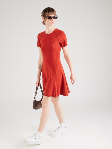 TOMMY HILFIGER Knit dress in Red