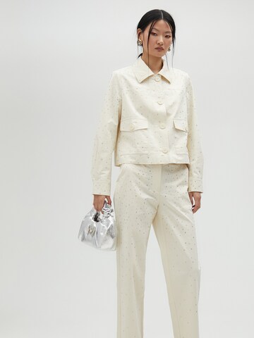 Lola Casademunt Regular Trousers in White