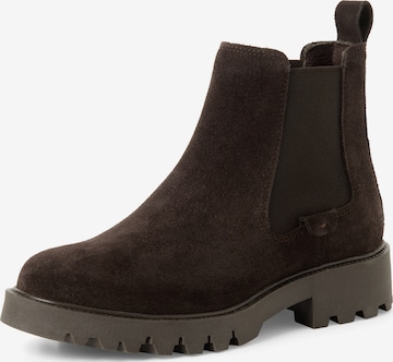 Tamaris Chelsea boots in Brown: front