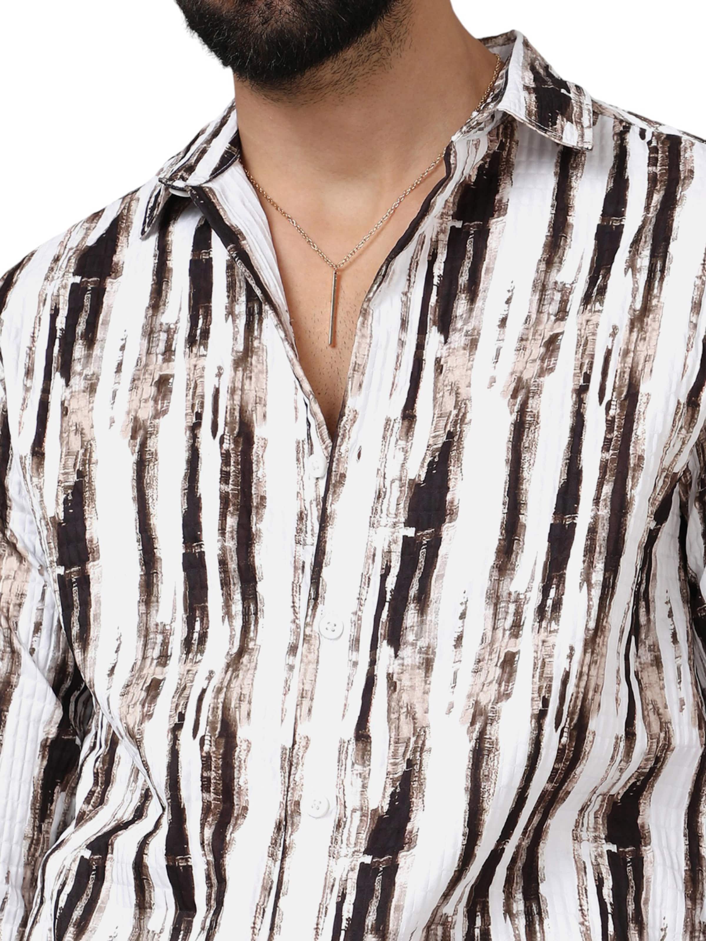 Campus Sutra - Ajuste regular Camisa ' Tyson ' en Mezcla de colores