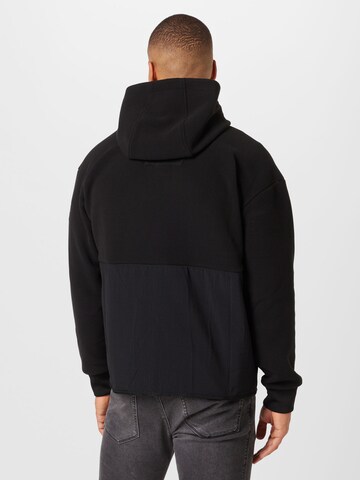 Calvin Klein Fleece jas in Zwart