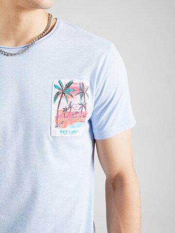 Key Largo Shirt 'Vibes' in Blue