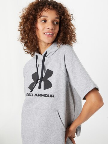 UNDER ARMOUR Sportovní mikina 'RIVAL' – šedá