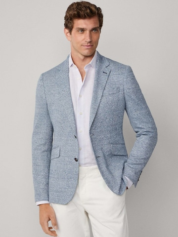 Hackett London Regular Fit Sakko in Blau: Vorderseite