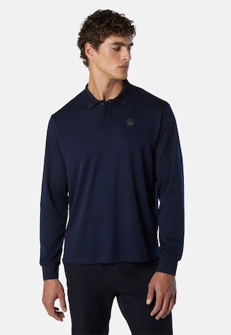 North Sails Poloshirt in Blau: Vorderseite