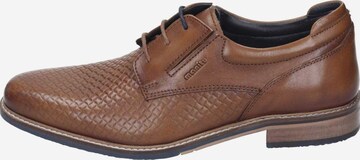 MANITU Lace-Up Shoes in Brown