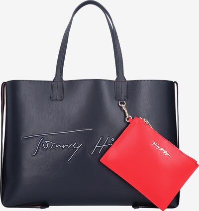 TOMMY HILFIGER Shopper in nachtblau / rot / weiß, Produktansicht