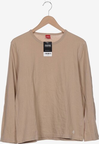 s.Oliver Shirt in M in Beige: front