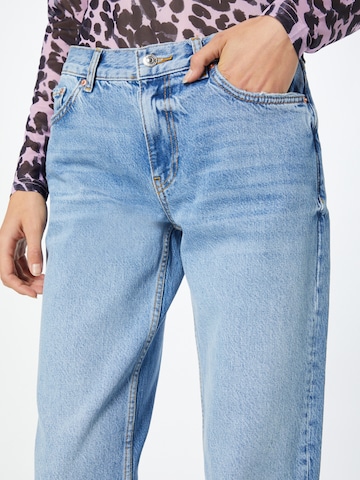 Gina Tricot Regular Jeans in Blauw