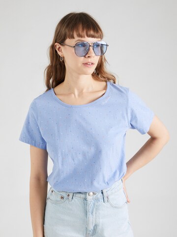 Ragwear T-Shirt 'MINTT DASH' in Blau: Vorderseite